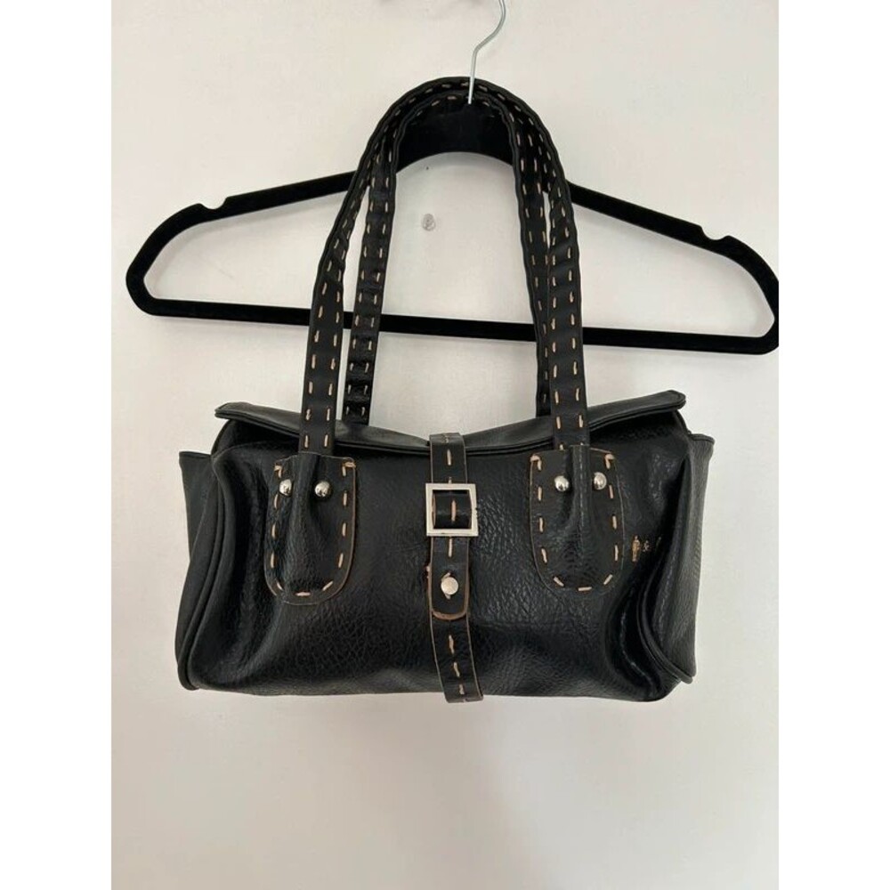 Matt & Nat baguette vegan leather cruelty free buckle strap closure vintage